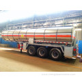 stainless steel fuel tanker truck trailer